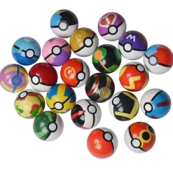 Pkm.store Pokeball & Pokebälle-4 Bis 20 Pokebälle Mit Pokemon Figuren Im Set (Zufallige Wahl)