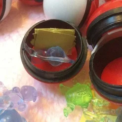 Pkm.store Pokeball & Pokebälle-180 Pokebälle / Pokeballs (Ca. 3.5Cm) Mit Figur Und Sticker