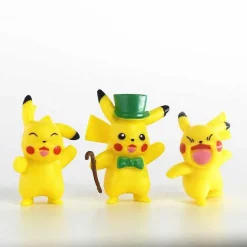 Pkm.store Pokemon Figuren-18 Stk. Pikachu Figuren (Ca. 4Cm)