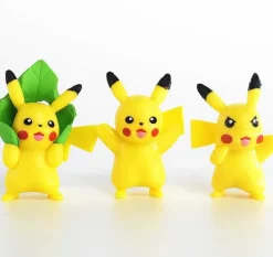 Pkm.store Pokemon Figuren-18 Stk. Pikachu Figuren (Ca. 4Cm)