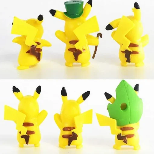 Pkm.store Pokemon Figuren-18 Stk. Pikachu Figuren (Ca. 4Cm)