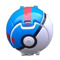 Pkm.store Pokemon Spielzeug-4 Stk. Pokeball Go / Pokemon Pokebälle