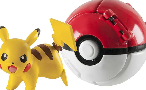 Pkm.store Sonstiges Merchandise-4 Stk. Pokeball Go / Pokemon Pokebälle