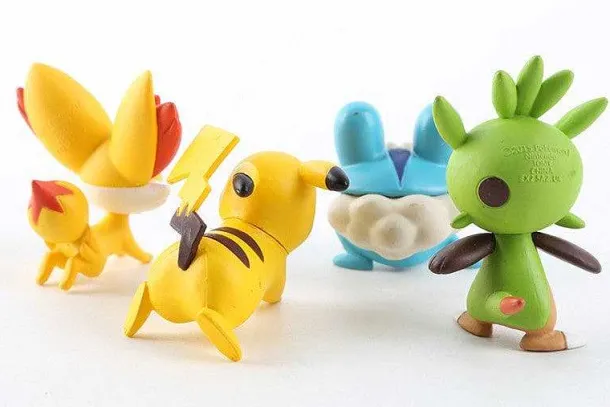 Pkm.store Sonstiges Merchandise-4 Stk. Pokeball Go / Pokemon Pokebälle