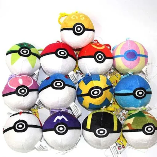 Pkm.store Pokeball & Pokebälle-13 Stk. Pokeball Masterball Kollektion (Ca. 7Cm)