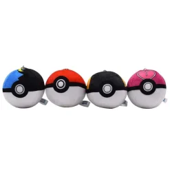 Pkm.store Pokemon Kuscheltiere-15 Stk. Pokemon Ball Plusch Keychain Masterball Kollektion