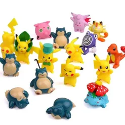 Pkm.store Pokemon Figuren-17 Stk. Pokemon Figuren Set: Pikachu Jigglypuff Uvm.