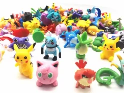 Pkm.store Pokemon Figuren-24 Stk. Pokemon Pocket Monster Pokeball Figuren