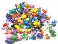 Pkm.store Pokemon Figuren-24 Stk. Pokemon Pocket Monster Pokeball Figuren