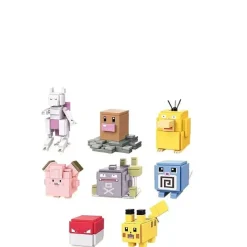 Pkm.store Pokemon Figuren-8 Stk. Pokemon Quest Figuren