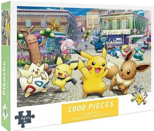 Pkm.store Pokemon Spielzeug-1000 Teile Pokemon Puzzle