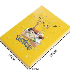Pkm.store Herbst & Winter-24 Verschiedene Pokemon Figuren In Box Advents Kalender