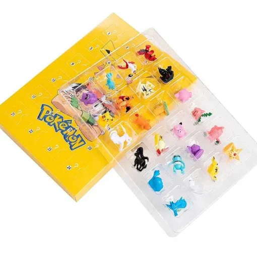 Pkm.store Herbst & Winter-24 Verschiedene Pokemon Figuren In Box Advents Kalender