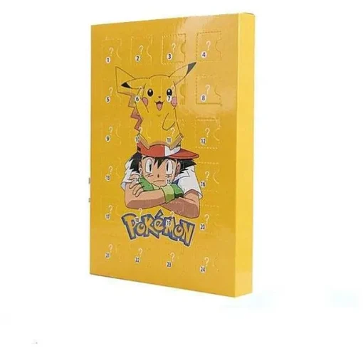 Pkm.store Herbst & Winter-24 Verschiedene Pokemon Figuren In Box Advents Kalender
