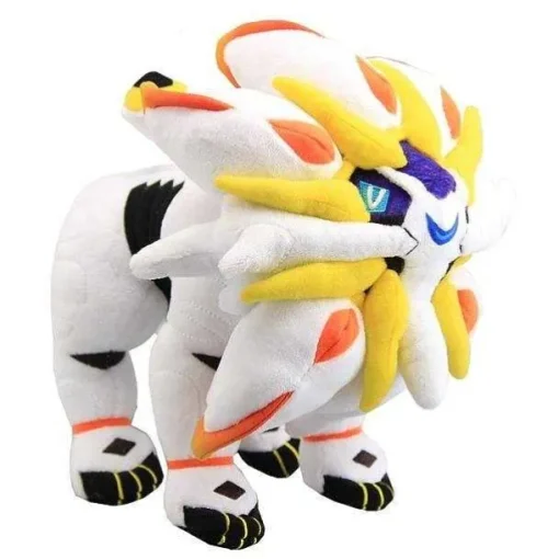 Pkm.store Pokemon Kuscheltiere-Alola Solgaleo, Lunala, Necrozma Pokemon Stofftier (25-50Cm)