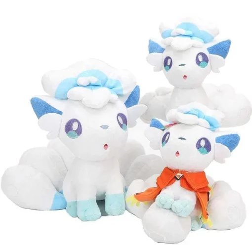 Pkm.store Pokemon Kuscheltiere-Alola Vulpix Kuscheltiere Pokemon - Verschiedene Grosen
