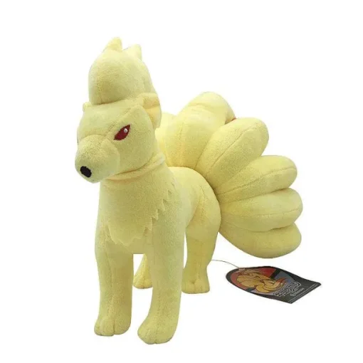 Pkm.store Pokemon Kuscheltiere-Alola Vulpix Stoff Pokemon - 5 Verschiedene Motive (Ca. 15Cm - 21Cm)