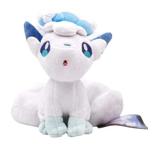 Pkm.store Pokemon Kuscheltiere-Alola Vulpix Stoff Pokemon - 5 Verschiedene Motive (Ca. 15Cm - 21Cm)