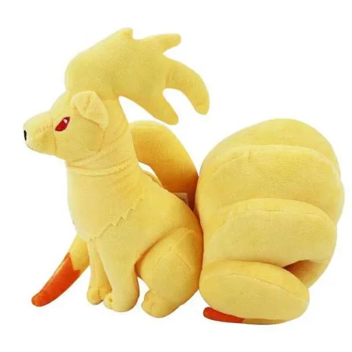 Pkm.store Pokemon Kuscheltiere-Alola Vulpix Stoff Pokemon - 5 Verschiedene Motive (Ca. 15Cm - 21Cm)