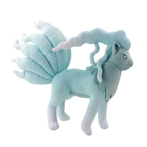 Pkm.store Pokemon Kuscheltiere-Alola Vulpix Stoff Pokemon - 5 Verschiedene Motive (Ca. 15Cm - 21Cm)