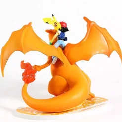 Pkm.store Pokemon Spielzeug-Ash Ketchum & Charizard / Glurak Lizardon Sammel Figur Pokemon