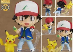 Pkm.store Pokemon Figuren-Ash Ketchum & Pikachu Pokemon Figur (Ca. 10Cm)