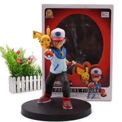 Pkm.store Pokemon Figuren-Ash Ketchum Figur Ca. 10Cm