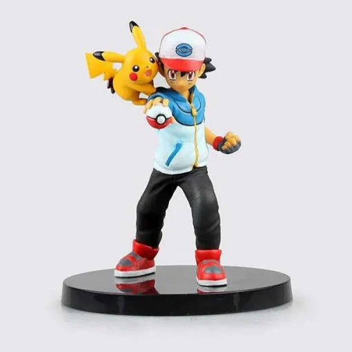 Pkm.store Pokemon Figuren-Ash Ketchum Figur Ca. 10Cm