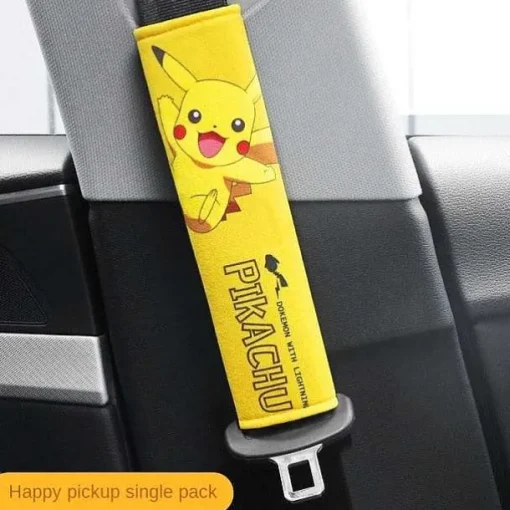 Pkm.store Sonstiges Merchandise-Auto Sitzgurt Cover Im Pikachu Oder Pokemon Design