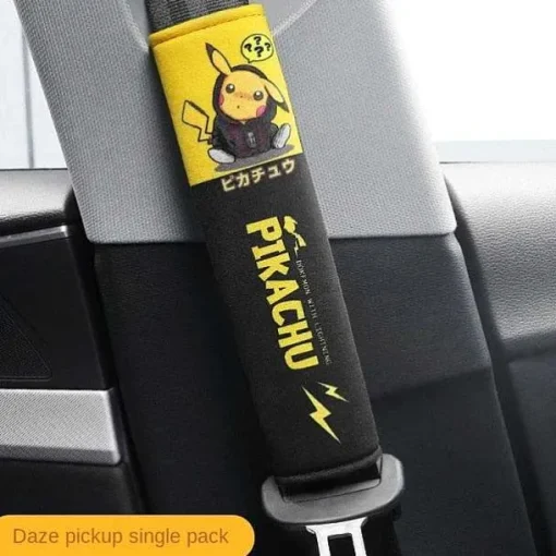 Pkm.store Sonstiges Merchandise-Auto Sitzgurt Cover Im Pikachu Oder Pokemon Design