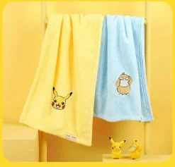 Pkm.store Sonstiges Merchandise-Bade Handtucher Mit Pokemon Pikachu U. A. Motiven