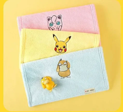 Pkm.store Sonstiges Merchandise-Bade Handtucher Mit Pokemon Pikachu U. A. Motiven