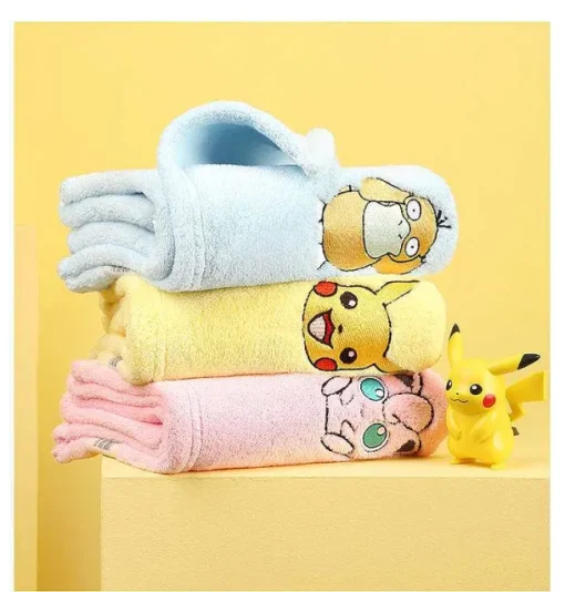 Pkm.store Sonstiges Merchandise-Bade Handtucher Mit Pokemon Pikachu U. A. Motiven