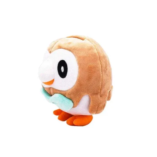 Pkm.store Pokemon Kuscheltiere-Bauz / Rowlet Kuscheltier Pokemon (Ca. 18Cm)