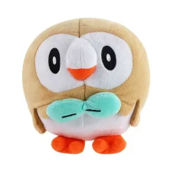 Pkm.store Pokemon Kuscheltiere-Bauz / Rowlet Kuscheltier Pokemon (Ca. 18Cm)