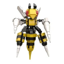Pkm.store Pokemon Bausteine-Bibor / Beedrill Baustein Figur Pokemon (