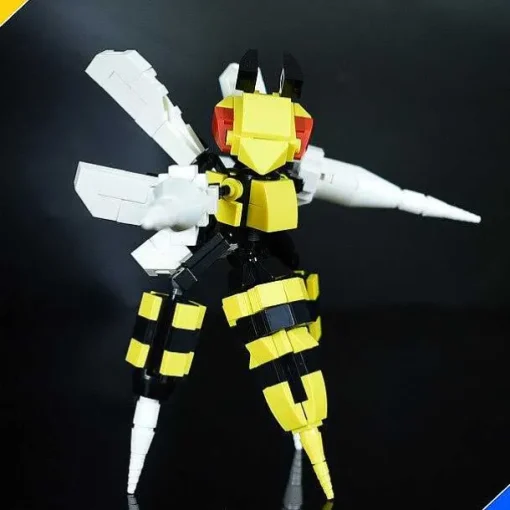 Pkm.store Pokemon Bausteine-Bibor / Beedrill Baustein Figur Pokemon (