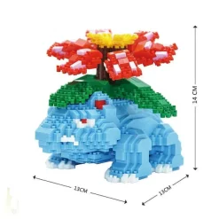Pkm.store Pokemon Bausteine-Bisaflor / Venusaur Pokemon Baustein Set