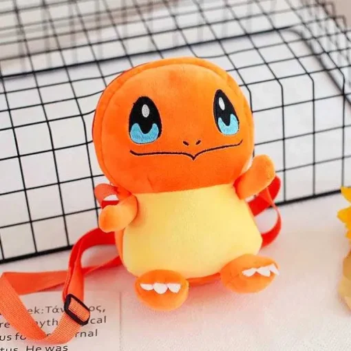 Pkm.store Sonstiges Merchandise-Bisasam Bulbasaur, Pikachu, Enton, Glumanda Plusch Kleine Tasche Rucksack