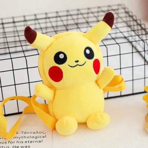 Pkm.store Sonstiges Merchandise-Bisasam Bulbasaur, Pikachu, Enton, Glumanda Plusch Kleine Tasche Rucksack