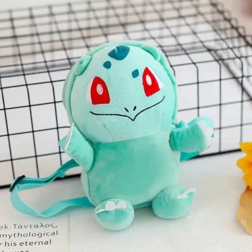 Pkm.store Sonstiges Merchandise-Bisasam Bulbasaur, Pikachu, Enton, Glumanda Plusch Kleine Tasche Rucksack