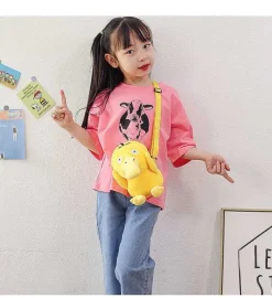 Pkm.store Sonstiges Merchandise-Bisasam Bulbasaur, Pikachu, Enton, Glumanda Plusch Kleine Tasche Rucksack