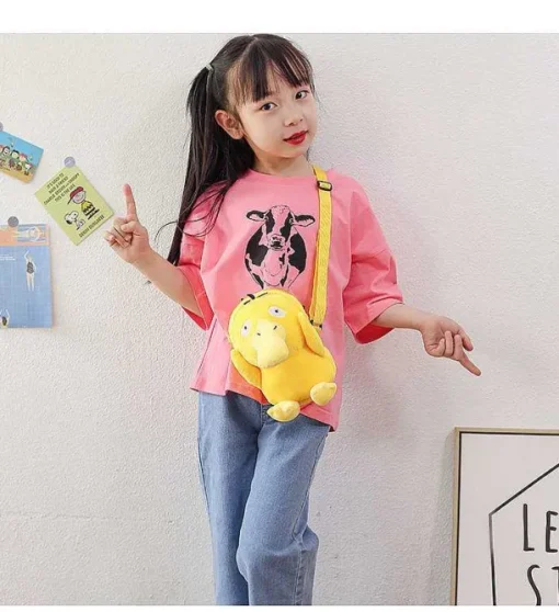 Pkm.store Sonstiges Merchandise-Bisasam Bulbasaur, Pikachu, Enton, Glumanda Plusch Kleine Tasche Rucksack