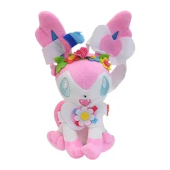 Pkm.store Pokemon Kuscheltiere-Blumen Pokemon Stofftiere Evoli, Galarian Gallopa, Feelinara, Hopplo Uvm.
