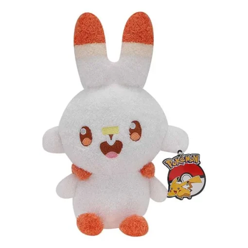 Pkm.store Pokemon Kuscheltiere-Blumen Pokemon Stofftiere Evoli, Galarian Gallopa, Feelinara, Hopplo Uvm.