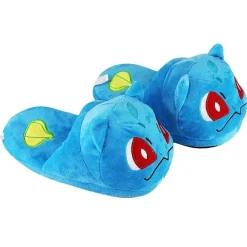 Pkm.store Herbst & Winter-Bulbasaur Bisasam Pluschige Hausschuhe Slipper