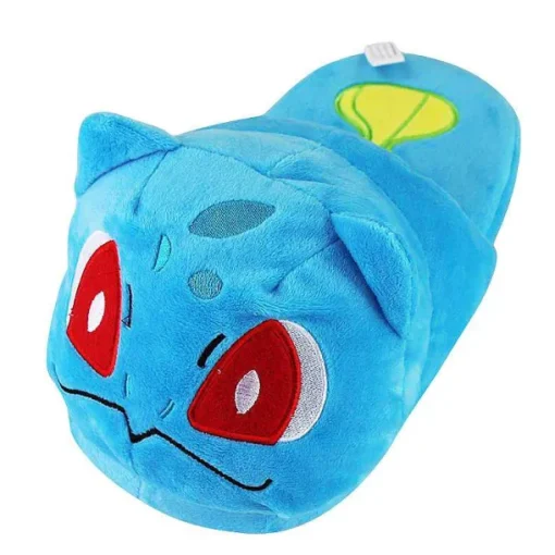 Pkm.store Sonstiges Merchandise-Bulbasaur Bisasam Pluschige Hausschuhe Slipper
