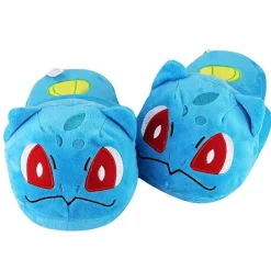 Pkm.store Sonstiges Merchandise-Bulbasaur Bisasam Pluschige Hausschuhe Slipper
