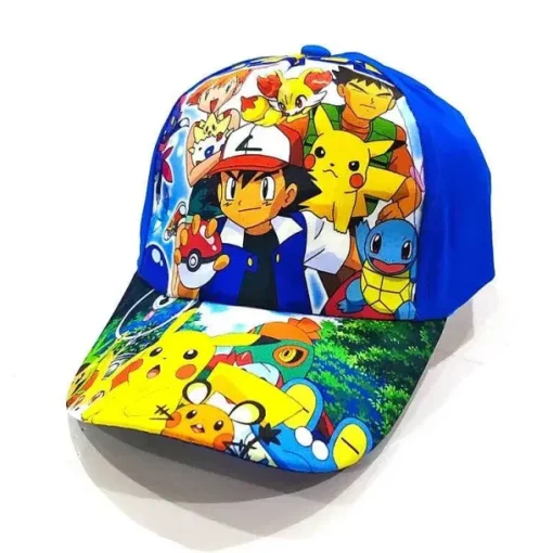 Pkm.store Sommer-Bunte Baseball Kids Mit Pikachu Motiven Fur Kinder