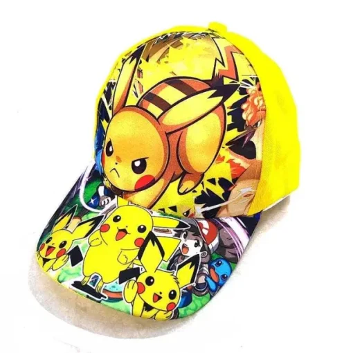 Pkm.store Sommer-Bunte Baseball Kids Mit Pikachu Motiven Fur Kinder